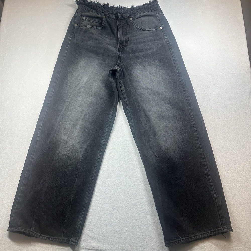 BDG Urban Outfitters‎ Women's Black Wide Leg Denim Jeans Size 27 W